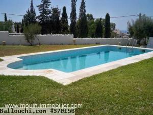 VILLA BELLE VUE Hammamet Zone Craxi AL250