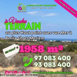 une très belle occasion a Rmila Terrain de 1958 m²