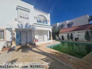 VILLA LES BLUETS à Mrezka Hammamet Nord AV1684