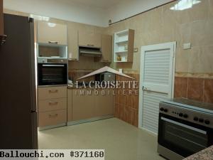 Un rez-de-chaussée de villa S+3 à la Marsa. MRCL0237