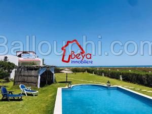 Maamoura –daroufa , une villa de charme avec piscine pied dans l’eau