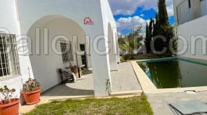 : Hammamet sud , villa avec piscine sur 710m² a 535mdt