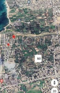 beni khiar , un terrain de 1040m² pour habitation
