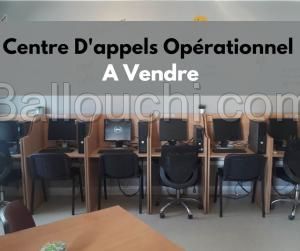Centre d'appels opérationnel à vendre