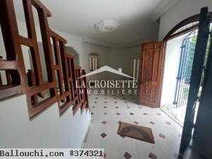 Villa S+4 à la Marsa