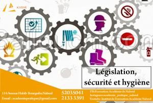 Législation, sécurité et hygiène