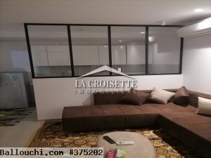 Appartement s+1 meublé à la Marsa MAL4474