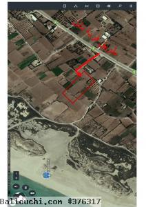 vente d'un terrain à Dar Oufa Maamoura
