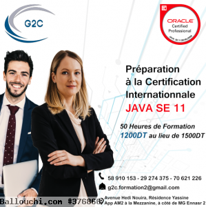 Formation Professionnelle en Java SE 11 Developer
