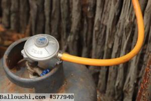 Bouteille de gaz avec détendeur