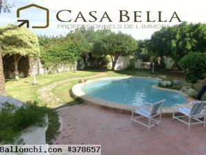 villa a kantaoui pour une location annuelle