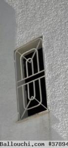 شبابك لوح شبابك حديدي بيبان حديد Fenetre bois et fer forgé porte fer forgé