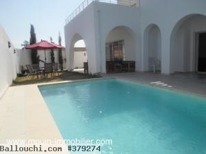VILLA EMILY AL à Hammamet vers Birbouregba AL3129