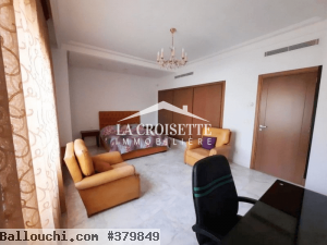 Appartement s+2 meublé aux jardins de carthage MAL0443