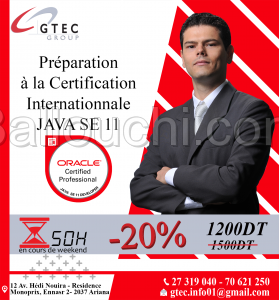 Formation Certification JAVA SE 11