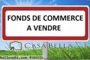 Fond de commerce a vendre