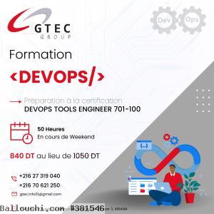 Formation DevOps Tools Engineer
