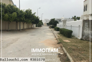 Terrain à vendre Hammamet sud 770m²