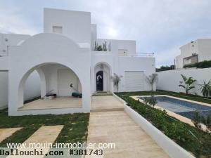 VILLA CHAHD à Zone Craxi Hammamet AV1625