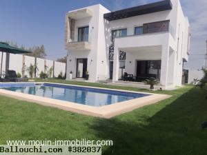 VILLA VENICE Hammamet Sud El Monchar AV1737