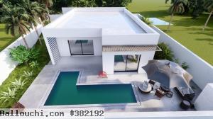 PROJET DE VILLA AVEC PISCINE À HOUMT SOUK DJERBA- RÉF P624