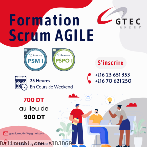 Réduction 20% : Formation Scrum Master & Product Owner