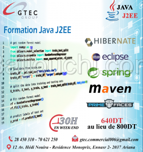 formation JAVA JEE