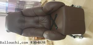 Fauteuil ergonomique à inclinaison électrique