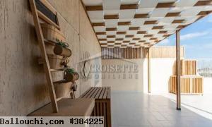 Appartement s+1 meublé avec terrasse aux jardins de carthage MAL4143