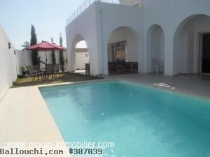 VILLA EMILY à Hammamet Birbouregba AL3129