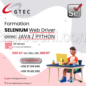 Formation automatisation selenium WebDriver