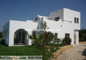 Villa l'Architecte AV1435 Hammamet zone craxi