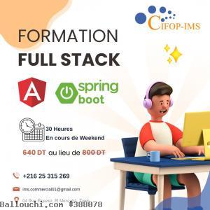 Formation Fullstack Angualr & Spring Boot