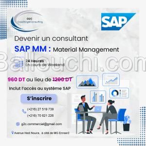 Formation SAP MM Martial Management
