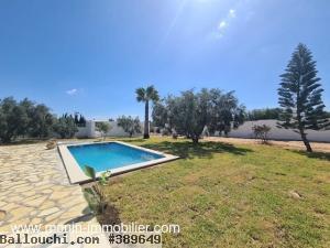 VILLA LEA Hammamet Sud El Bessbassia AL3200