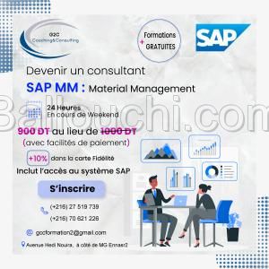 SAP MM Gestion des stocks et des achats