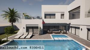 VENTE PROJET VILLA NEUVE AVEC PISCINE À MEZRAYA - RÉF V658