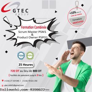 Formation Combinée en Scrum Master et Product Owner PSM - PSPO1