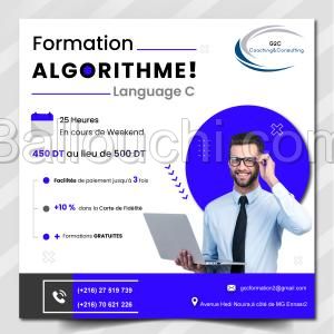 Formation professionnelle en Algorithmique et programmation C
