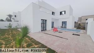 VENTE VILLA AVEC PISCINE À MEZRAYA DJERBA - RÉF V620
