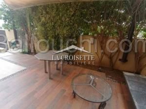 Appartement S+2 semi-meublé à La Marsa ZAL0908