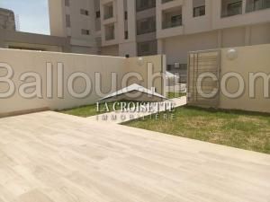 Appartement S+1 avec jardin aux Jardins de Carthage ZAL1013