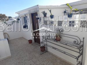 Appartement meublé S+1 avec terrasse à La Marsa MAL1233