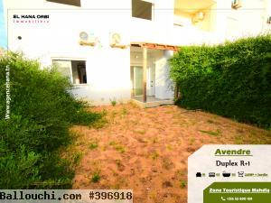 a vendre duplex s+3proche de la plage à mahdia