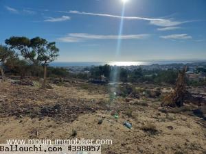 Terrain Nora T1148 Hammamet zone craxi