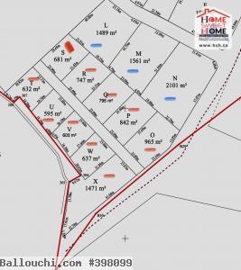 Terrain Villa Miled à Vendre à Borj Touil