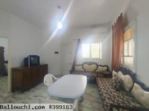 Appartement S+2 à louer à 100m de la Plage de Hammem El Ghezaz