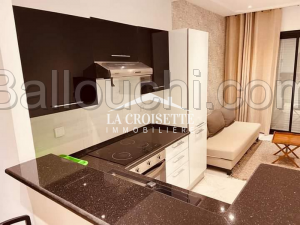 Appartement S+1 meublé à La Marsa ZAL4376