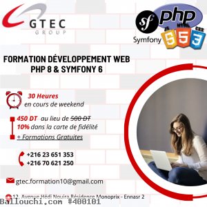 Formation Développement Web avec PHP 8 & Symfony 7