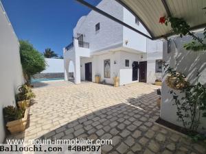 VILLA RIVA Hammamet Zone Craxi AL1089